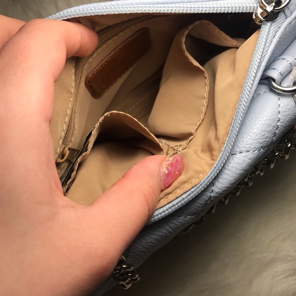 Blue cross body bag - Picture 6 of 8